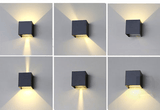 Moderne Aluminium Waterdichte LED Wandlamp Buiten Binnen Gebruik - Stralend thuis Amsterdam