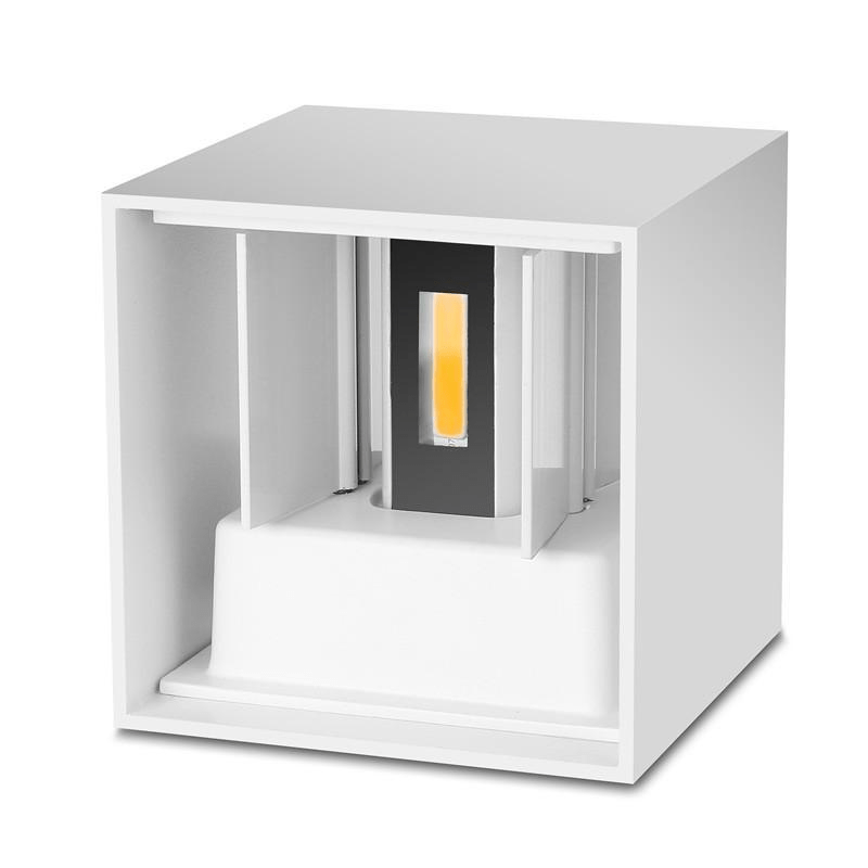 Moderne Aluminium Waterdichte LED Wandlamp Buiten Binnen Gebruik - Stralend thuis Amsterdam