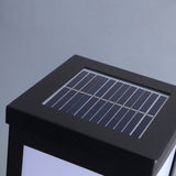 Moderne buitenlantaarn op zonne - energie - Stralend thuis Amsterdam