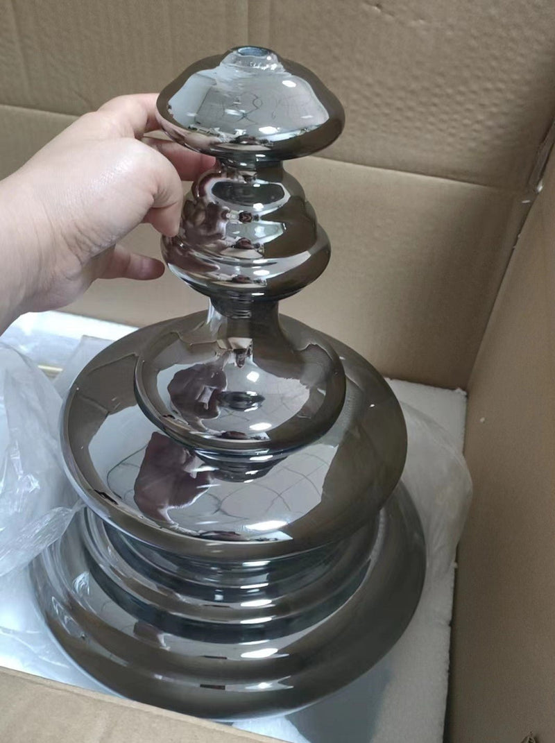 Moderne Grijze Glas Sterrenhemel Hanglamp - Stralend thuis Amsterdam