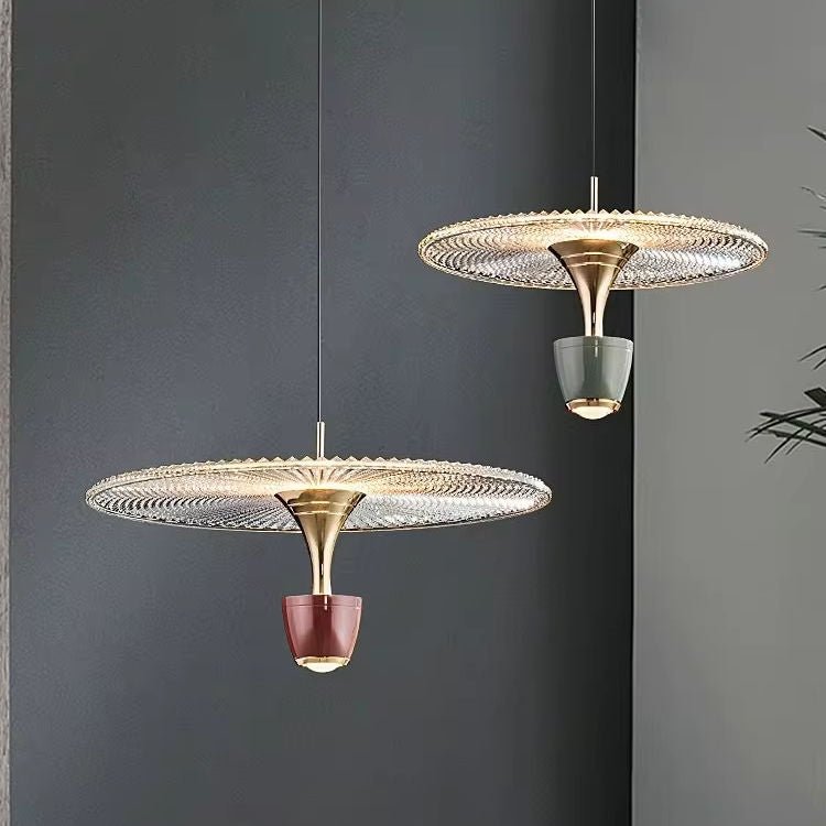 Moderne Led Schijfvormige Hanglamp - Stralend thuis Amsterdam