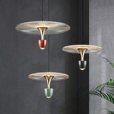 Moderne Led Schijfvormige Hanglamp - Stralend thuis Amsterdam