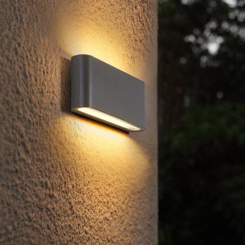 Moderne Led Waterdichte Buiten Op Neer Wandlamp Muur Scone - Stralend thuis Amsterdam