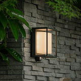 Moderne Rechthoekige Acryl Sensor Zonne - energie IP65 Waterdichte Buitenmuurlamp - Stralend thuis Amsterdam