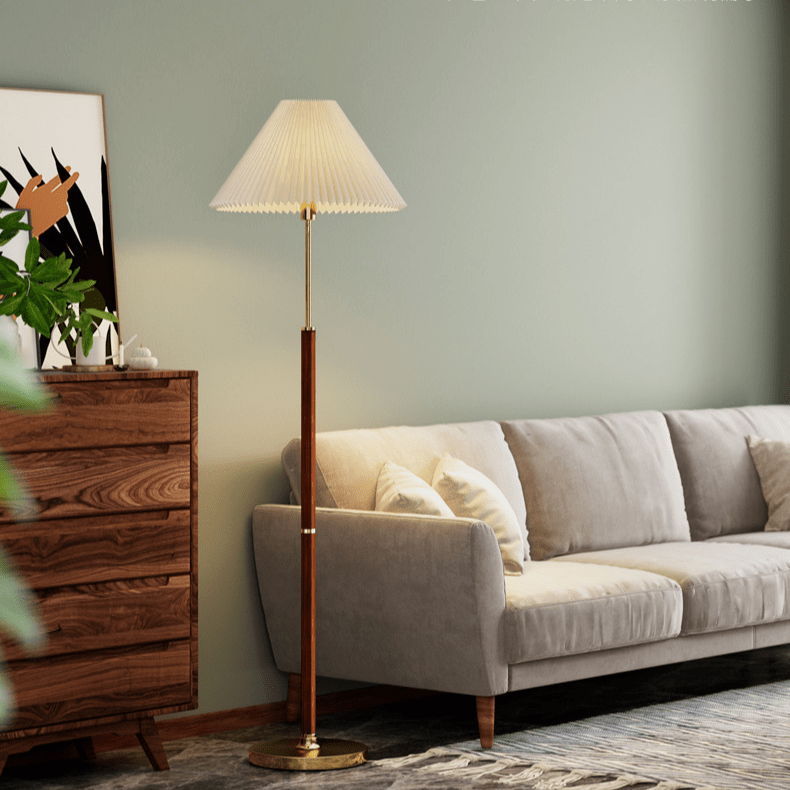 Moderne Rijstpapieren Vloerlamp - Stralend thuis Amsterdam
