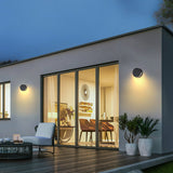 Moderne Ronde Glas IP65 Waterdichte Buiten Wandlamp - Stralend thuis Amsterdam