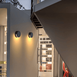 Moderne Ronde Glas IP65 Waterdichte Buiten Wandlamp - Stralend thuis Amsterdam
