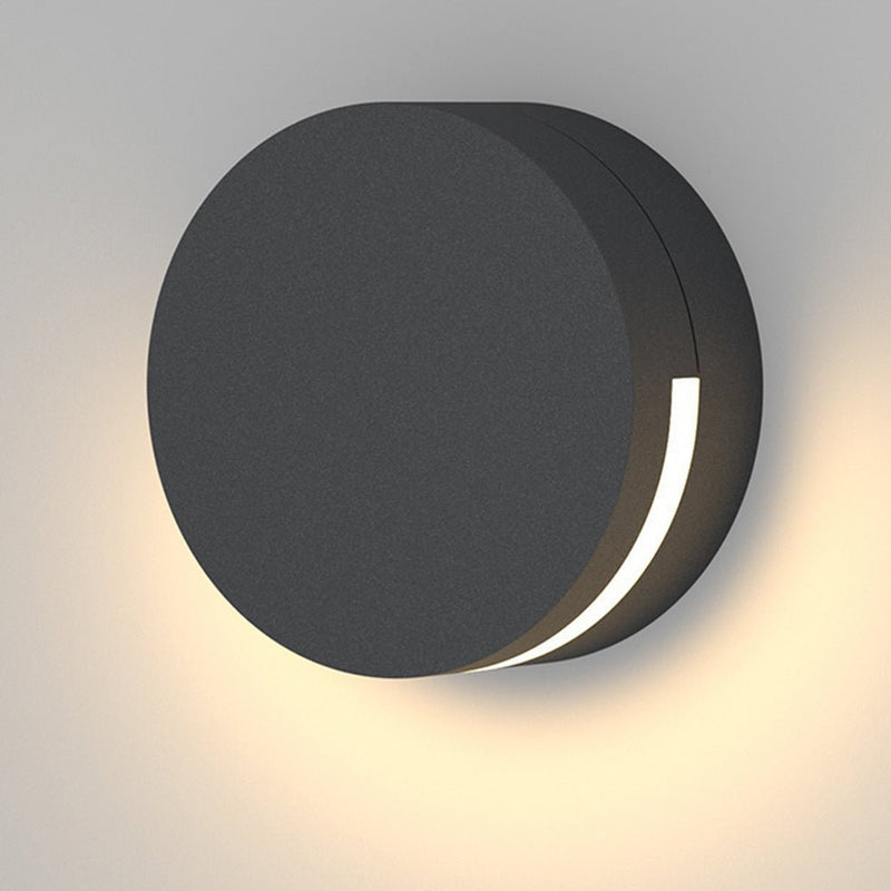 Moderne Ronde Glas IP65 Waterdichte Buiten Wandlamp - Stralend thuis Amsterdam