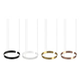 Moderne ronde LED hanglamp - Stralend thuis Amsterdam