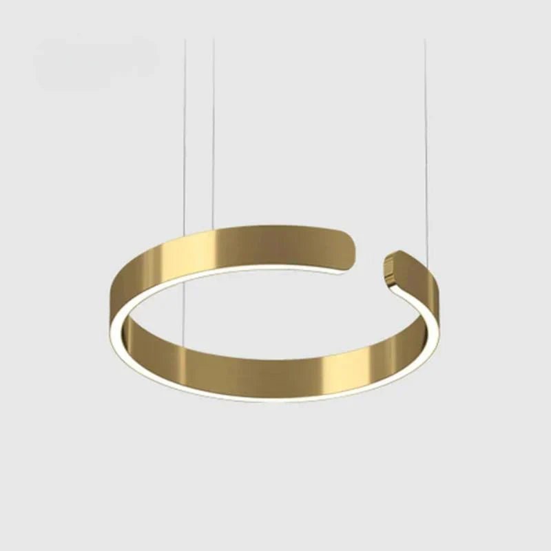 Moderne ronde LED hanglamp - Stralend thuis Amsterdam