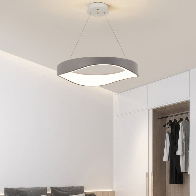 Moderne Ronde LED Hanglamp voor Veelzijdige Binnenverlichting - Stralend thuis Amsterdam
