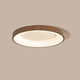 Natuurlijke Houten Plafondlamp - Stralend thuis Amsterdam