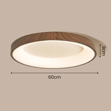 Natuurlijke Houten Plafondlamp - Stralend thuis Amsterdam