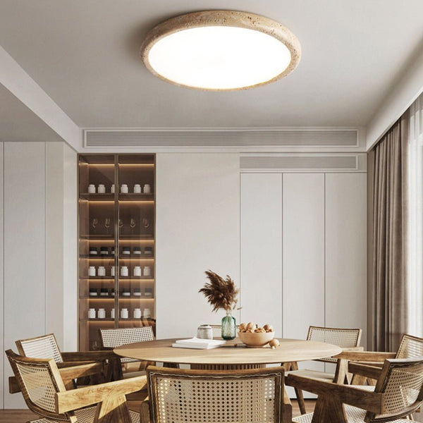 Natuursteen Led Plafondlamp - Stralend thuis Amsterdam