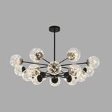 NobleLuminance - Glazen bolkroonluchter - Stralend thuis Amsterdam