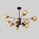 NobleLuminance - Glazen bolkroonluchter - Stralend thuis Amsterdam