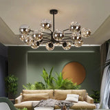 NobleLuminance - Glazen bolkroonluchter - Stralend thuis Amsterdam