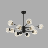 NobleLuminance - Glazen bolkroonluchter - Stralend thuis Amsterdam
