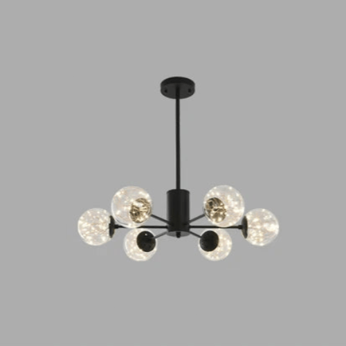 NobleLuminance - Glazen bolkroonluchter - Stralend thuis Amsterdam
