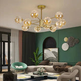 NobleLuminance - Glazen bolkroonluchter - Stralend thuis Amsterdam
