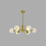 NobleLuminance - Glazen bolkroonluchter - Stralend thuis Amsterdam