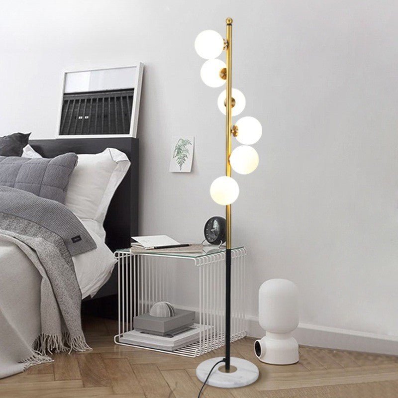 Noorse glazen vloerlamp - Stralend thuis Amsterdam