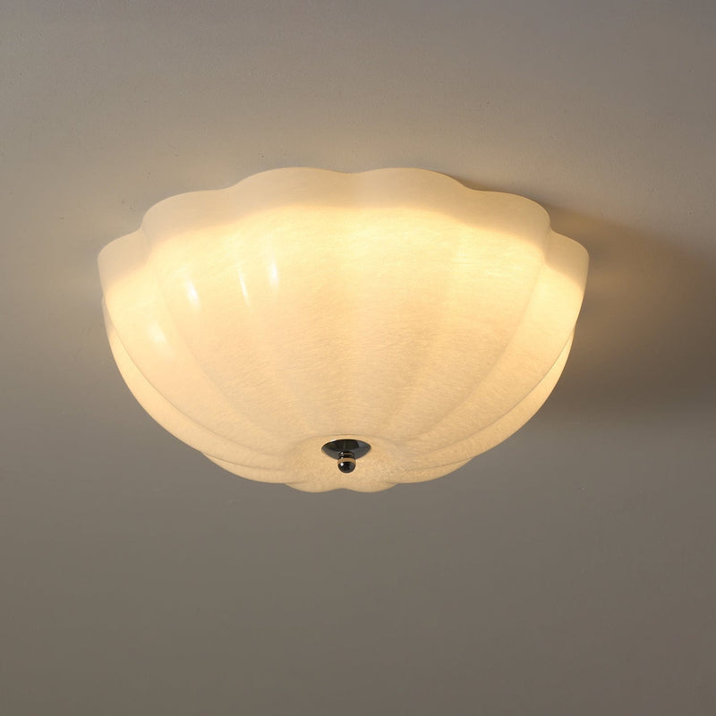 Opalen Schelp Plafondlamp - Stralend thuis Amsterdam