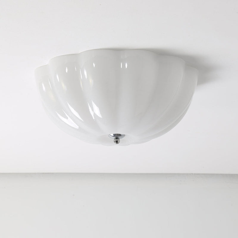 Opalen Schelp Plafondlamp - Stralend thuis Amsterdam