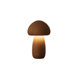 Oplaadbare Houten Paddestoelen Tafellamp - Stralend thuis Amsterdam