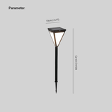 Orr Modern Design LED Buitenlamp Metaal Acryl Zwart - Stralend thuis Amsterdam