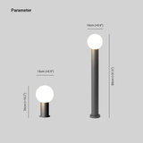 Pena Modern Design LED Buitenlamp Metaal Zwart Tuin Buiten - Stralend thuis Amsterdam