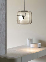 Plot glazen hanglamp - Stralend thuis Amsterdam
