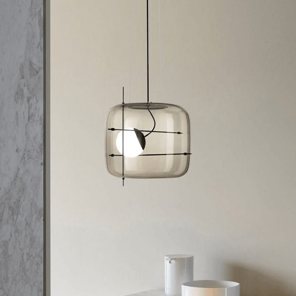 Plot glazen hanglamp - Stralend thuis Amsterdam