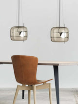 Plot glazen hanglamp - Stralend thuis Amsterdam