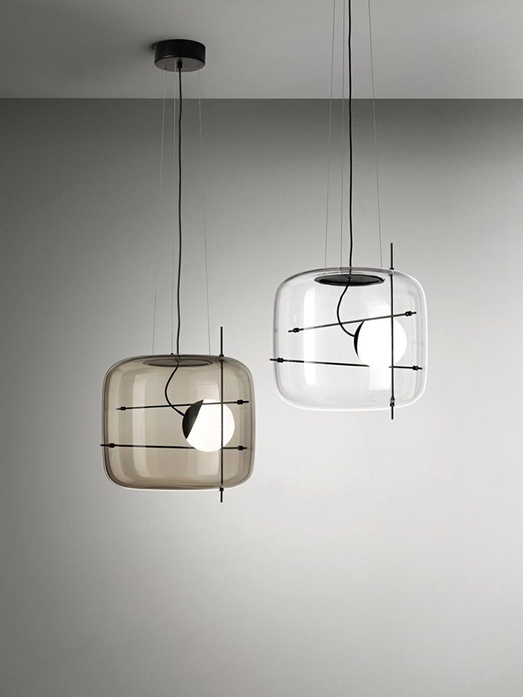 Plot glazen hanglamp - Stralend thuis Amsterdam
