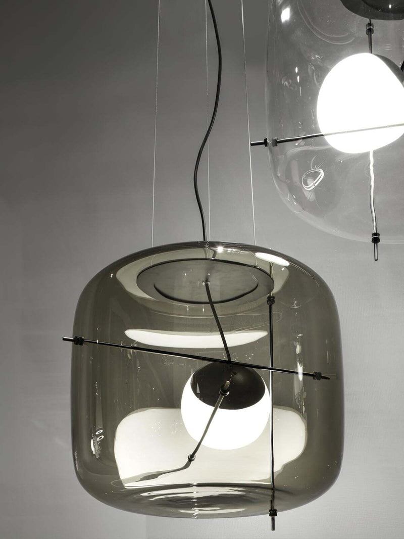 Plot glazen hanglamp - Stralend thuis Amsterdam