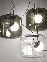 Plot glazen hanglamp - Stralend thuis Amsterdam