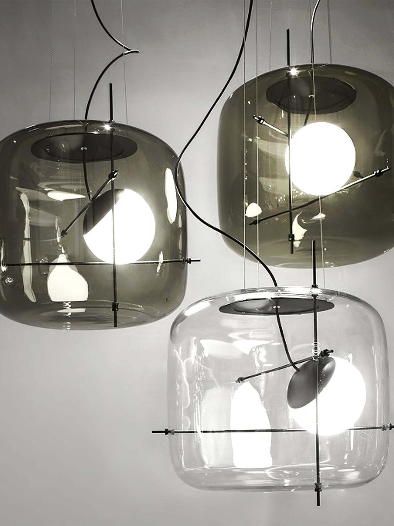 Plot glazen hanglamp - Stralend thuis Amsterdam