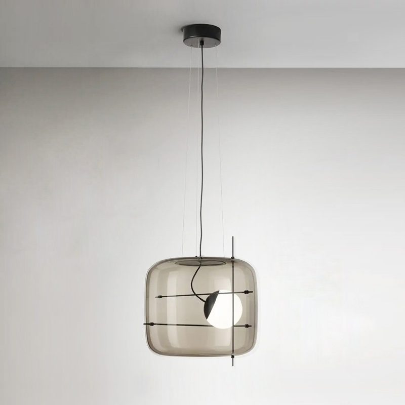Plot glazen hanglamp - Stralend thuis Amsterdam