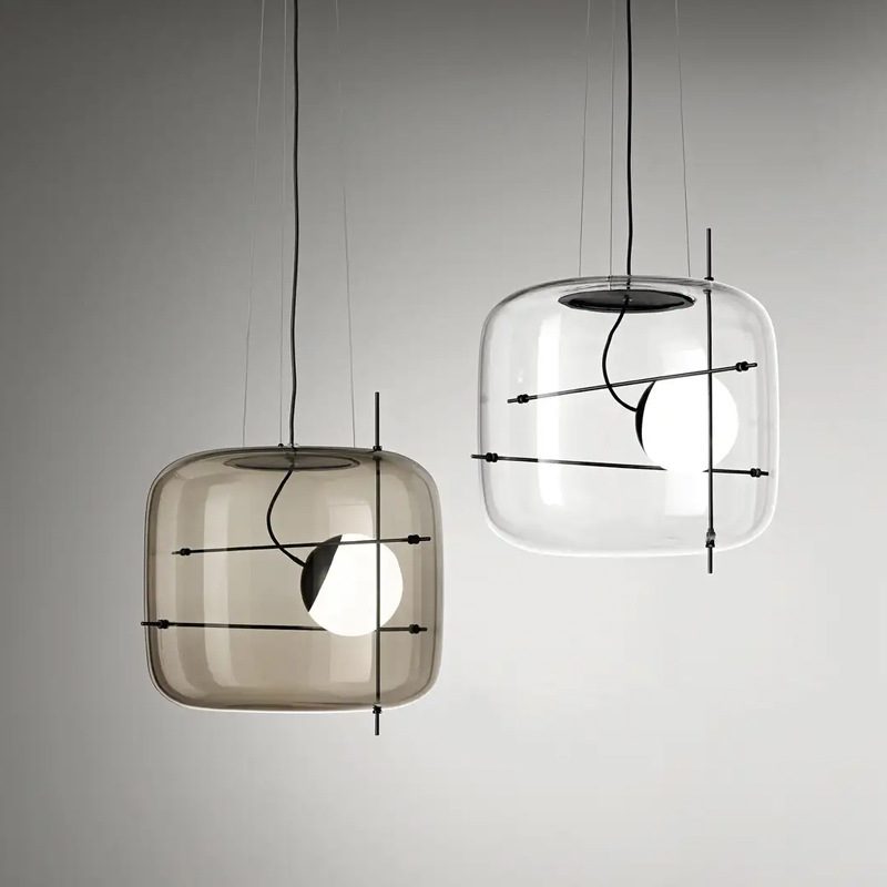 Plot glazen hanglamp - Stralend thuis Amsterdam