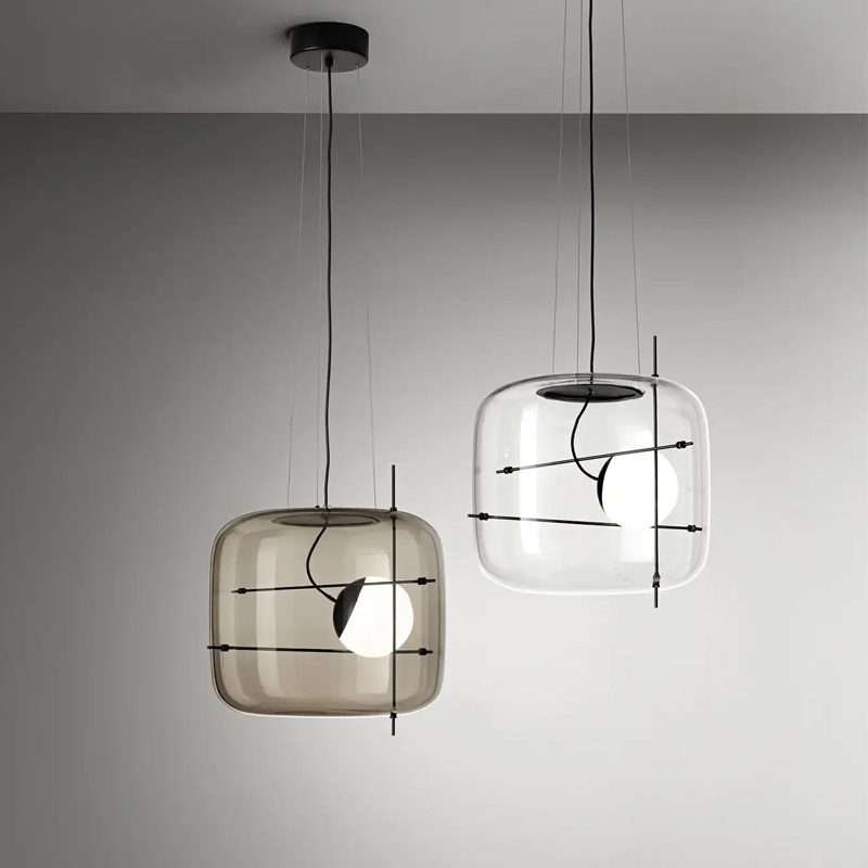 Plot glazen hanglamp - Stralend thuis Amsterdam