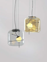 Plot glazen hanglamp - Stralend thuis Amsterdam
