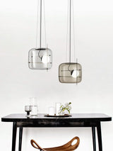 Plot glazen hanglamp - Stralend thuis Amsterdam