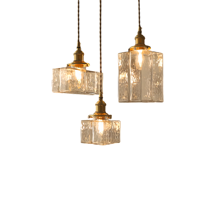 Fatima - Moderne Retro Glazen Hanglamp