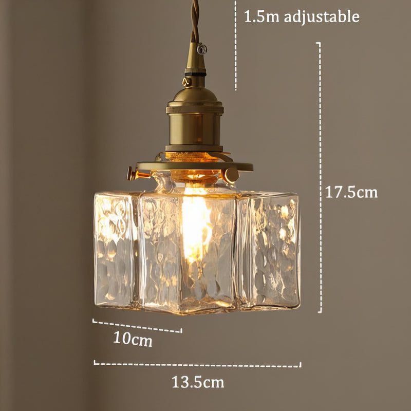 Fatima - Moderne Retro Glazen Hanglamp