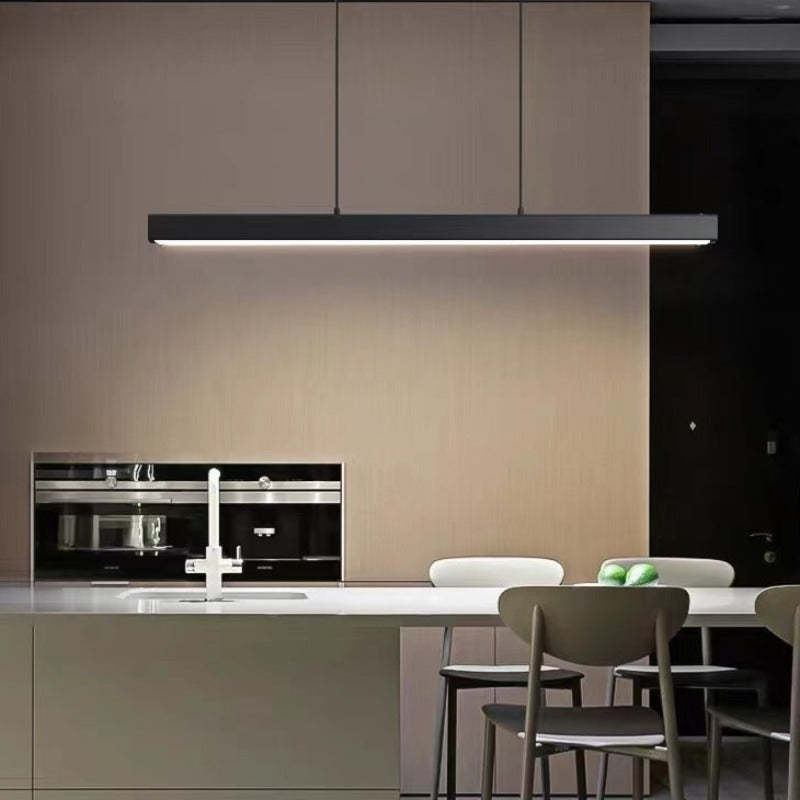 Rand industriële LED hanglamp - Stralend thuis Amsterdam