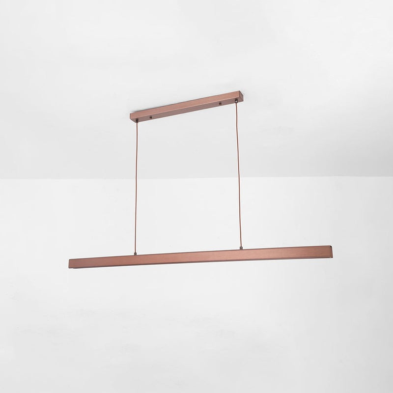Rand industriële LED hanglamp - Stralend thuis Amsterdam