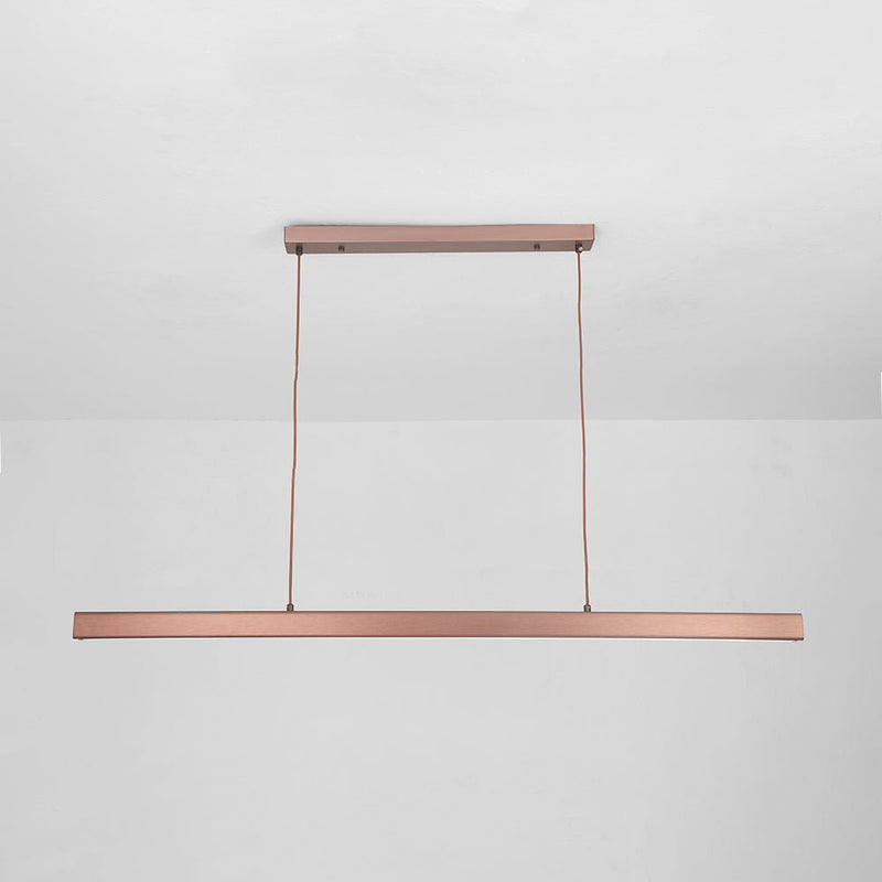 Rand industriële LED hanglamp - Stralend thuis Amsterdam