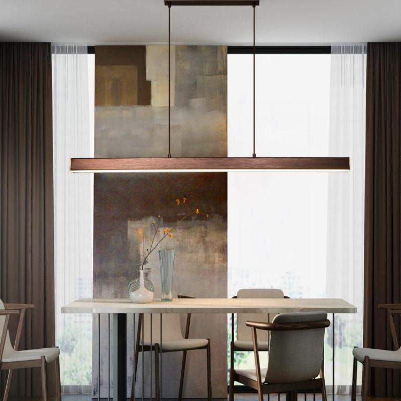 Rand industriële LED hanglamp - Stralend thuis Amsterdam