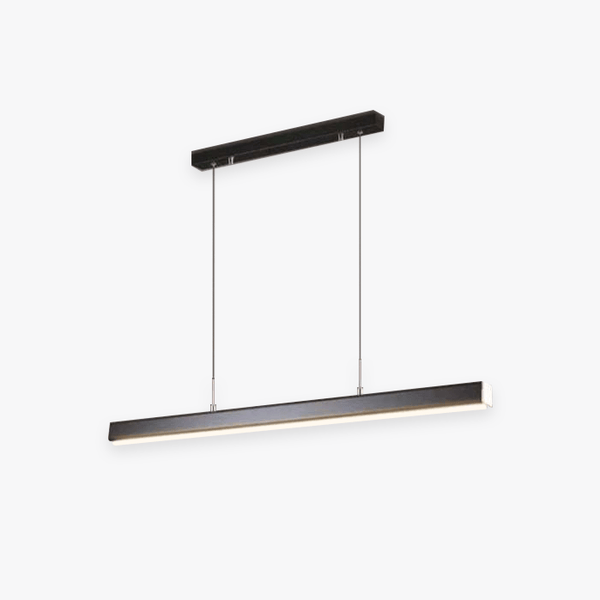 Rand industriële LED hanglamp - Stralend thuis Amsterdam